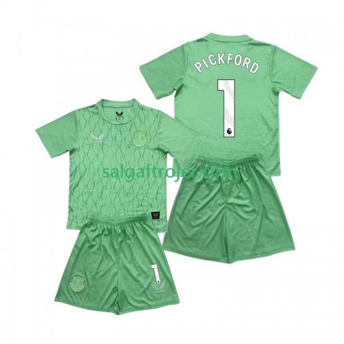 Everton FC Pickford 1 Fodboldtrøjer Målmand Børn Hjemmebanesæt 2025/26 Kort ærmer Everton FC Pickford 1 Fodboldtrøjer Målmand Børn Hjemmebanesæt 2025/26 Kort ærmer